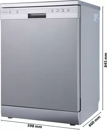 ONIDA DW12PS Free Standing 12 Place Settings Intensive Kadhai Cleaning| No Pre-rinse Required Dishwasher ( OPEN BOX ) ONIDA DW12PS Free Standing 12 Place Settings Intensive Kadhai Cleaning| No Pre-rinse Required Dishwasher ( OPEN BOX )